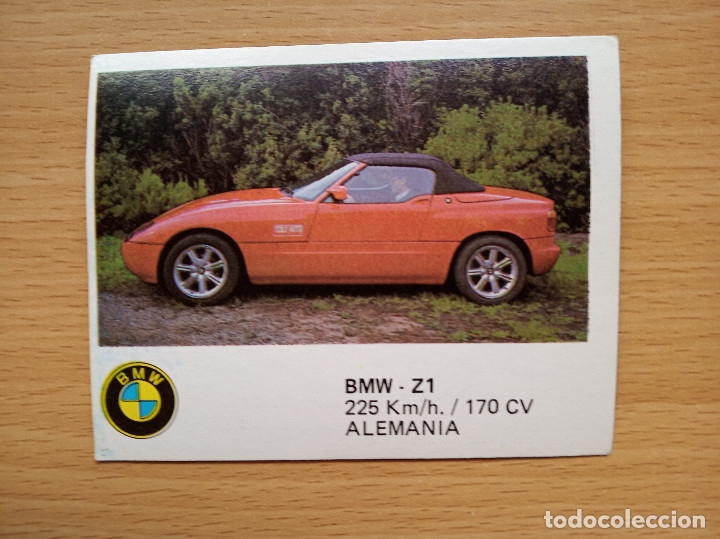 Coleccionismo deportivo: 17 BMW - Z1 AUTO 2000 COMIC ROMO SOLO AUTO A&Ntilde;O 1988 CROMO SIN PEGAR NUNCA PEGADO