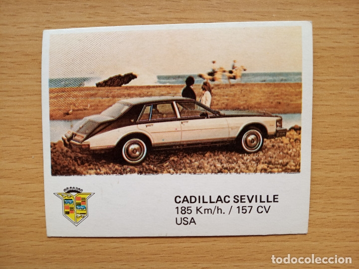 Coleccionismo deportivo: 18 CADILLAC SEVILLE AUTO 2000 COMIC ROMO SOLO AUTO A&Ntilde;O 1988 CROMO SIN PEGAR NUNCA PEGADO