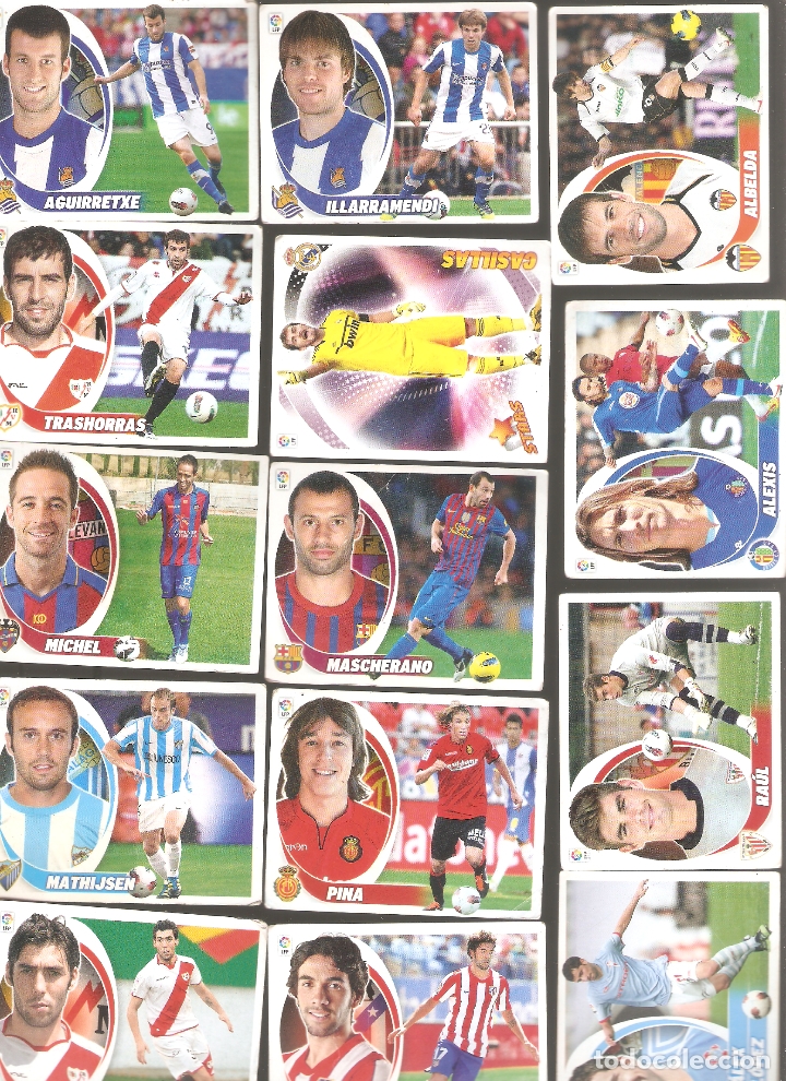 Sports collectibles: 19 cromos liga 2012-2013