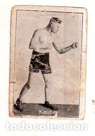 Sammelleidenschaft Sport: COLECCIONISMO DEPORTIVO BOXEO. CROMO RICHARD GREILING. KAUBE, BERLIN. VER FOTOS.