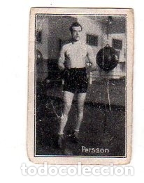 Collezionismo sportivo: COLECCIONISMO DEPORTIVO BOXEO. CROMO RICHARD GREILING. PERSSON. VER FOTOS.