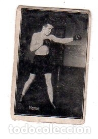 Colecionismo desportivo: COLECCIONISMO DEPORTIVO BOXEO. CROMO RICHARD GREILING. HERSE, BERLIN. VER FOTOS.