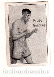 Colecionismo desportivo: COLECCIONISMO DEPORTIVO BOXEO. CROMO RICHARD GREILING. KRUSE HAMBURG. VER FOTOS.