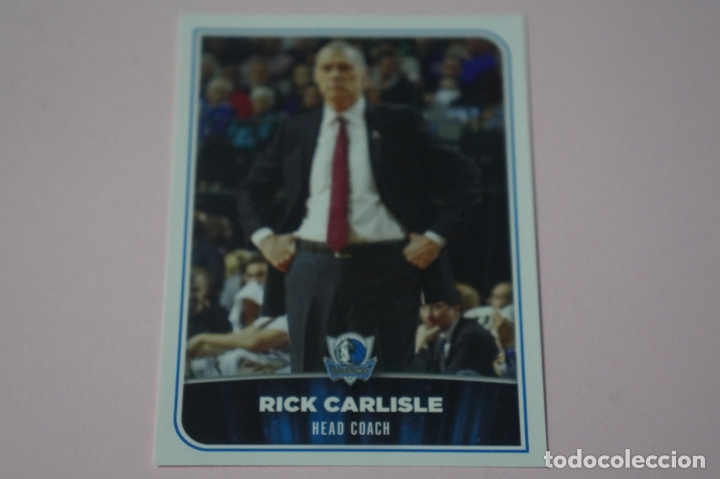 Coleccionismo deportivo: CROMO BALONCESTO RICK CARLISLE DEL DALLAS MAVERICKS SIN PEGAR N&ordm; 193 LIGA NBA 2017-2018/17-18 PANINI