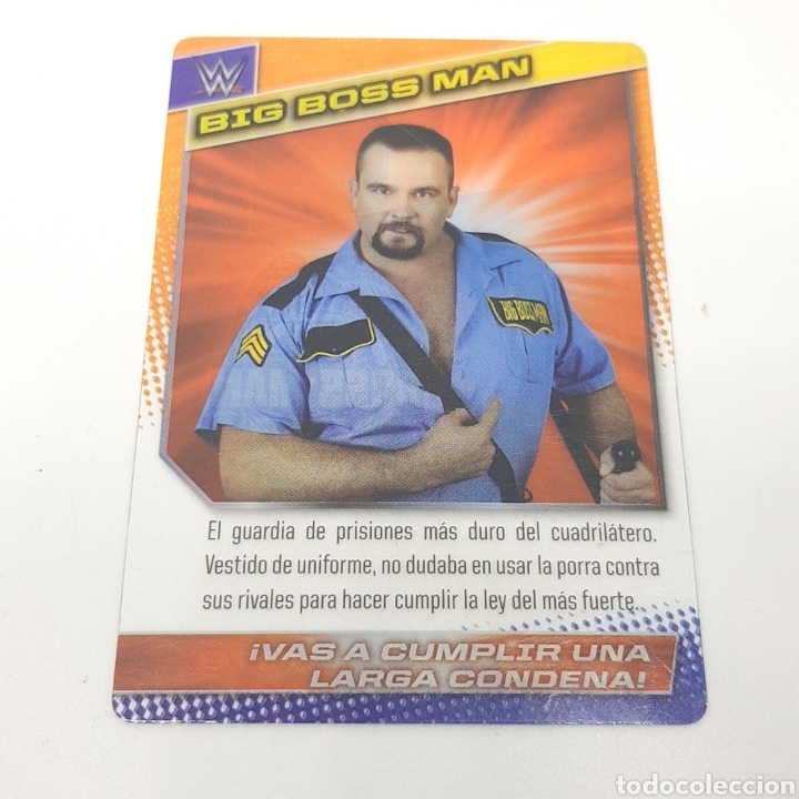 Coleccionismo deportivo: (C-25) CARTA WWE 2015 DE PANINI. N&deg;178 BIG BOSS MAN