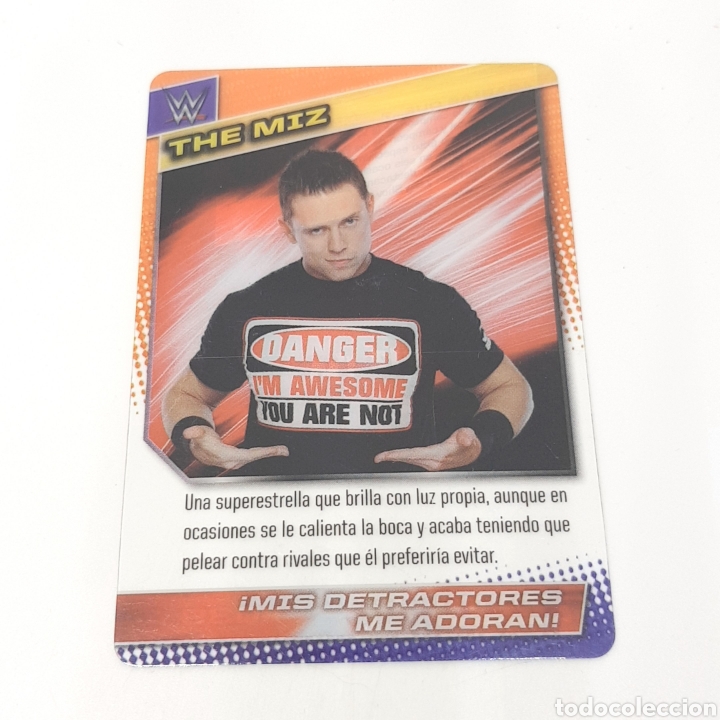 Coleccionismo deportivo: (C-25) CARTA WWE 2015 DE PANINI. N&deg;039 THE MIZ
