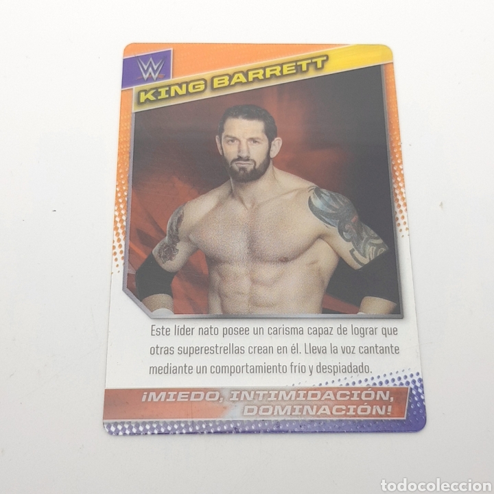 Coleccionismo deportivo: (C-25) CARTA WWE 2015 DE PANINI. N&deg;060 KING BARRETT