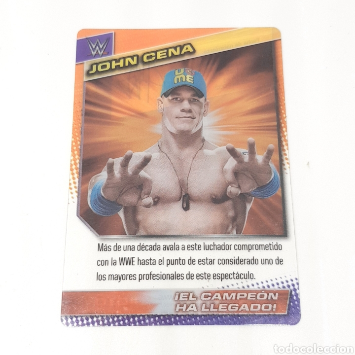 Coleccionismo deportivo: (C-25) CARTA WWE 2015 DE PANINI. N&deg;010 JOHN CENA