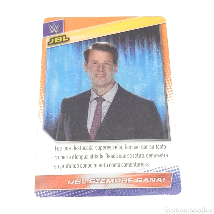 Coleccionismo deportivo: (C-25) CARTA WWE 2015 DE PANINI. N&deg;137 JBL