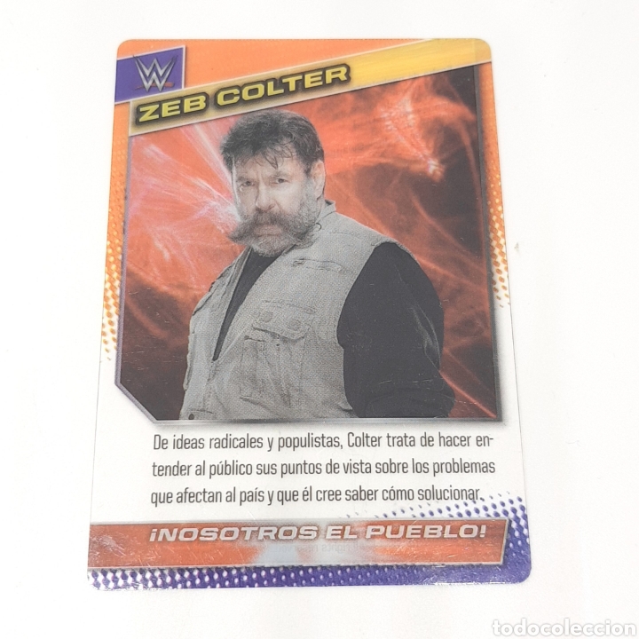 Coleccionismo deportivo: (C-25) CARTA WWE 2015 DE PANINI. N&deg;087 ZEB COLTER