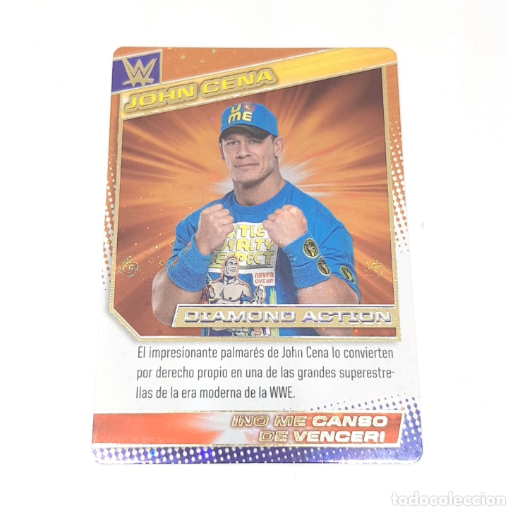 Coleccionismo deportivo: (C-25) CARTA WWE 2015 DE PANINI. N&deg;014 JIHN CENA