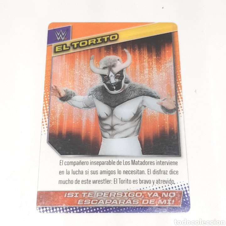 Coleccionismo deportivo: (C-25) CARTA WWE 2015 DE PANINI. N&deg;099 EL TORITO