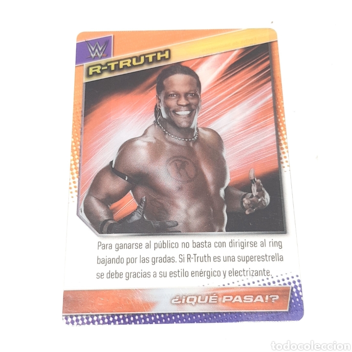 Coleccionismo deportivo: (C-25) CARTA WWE 2015 DE PANINI. N&deg;049 R-TRUTH