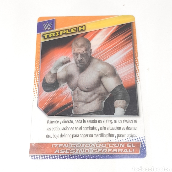 Coleccionismo deportivo: (C-25) CARTA WWE 2015 DE PANINI. N&deg;158 TRIPLE H