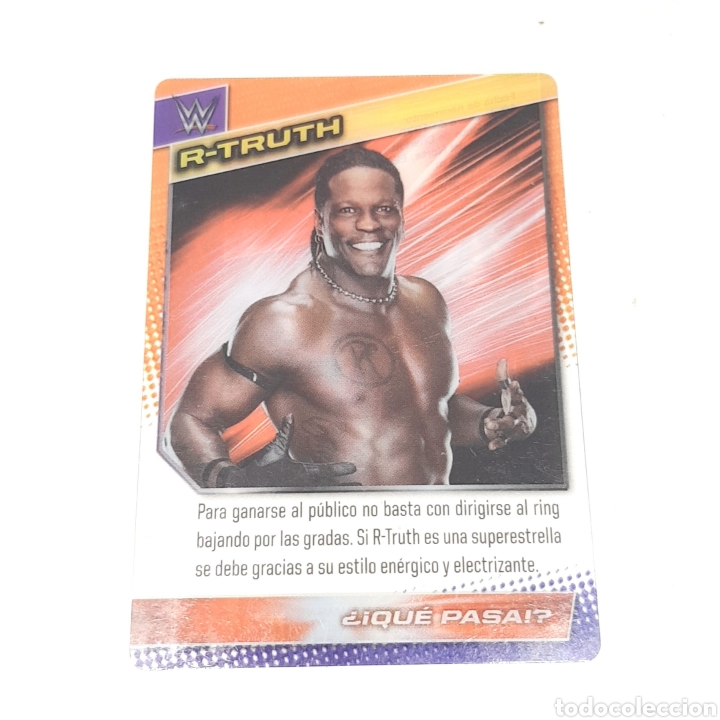 Coleccionismo deportivo: (C-25) CARTA WWE 2015 DE PANINI. N&deg;049 R-TRUTH