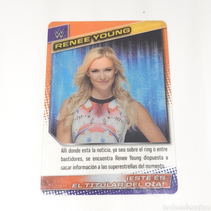 Coleccionismo deportivo: (C-25) CARTA WWE 2015 DE PANINI. N&deg;141 RENEE YOUNG