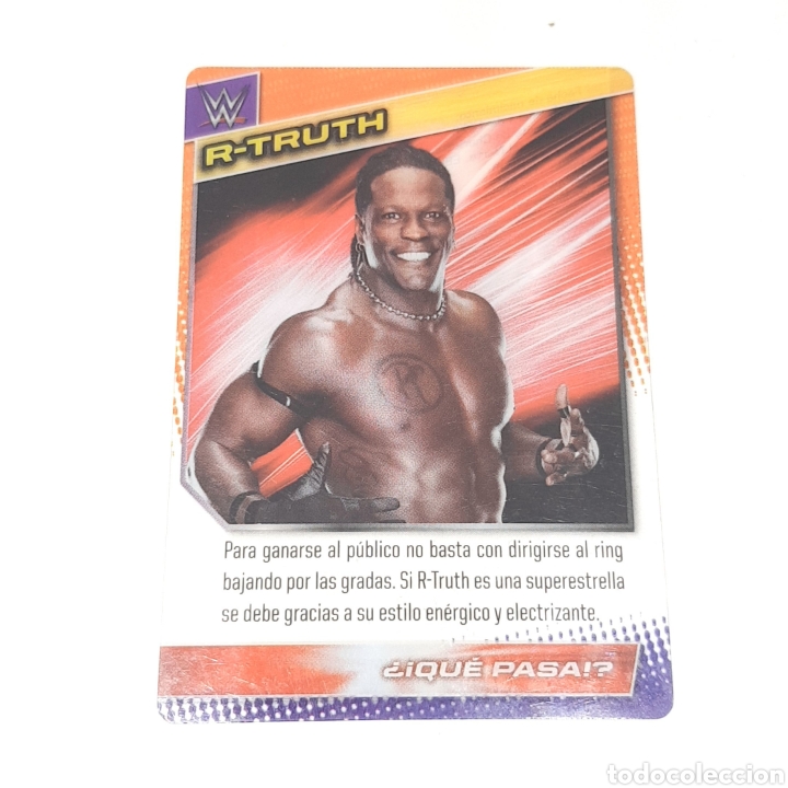Coleccionismo deportivo: (C-25) CARTA WWE 2015 DE PANINI. N&deg;049 R-TRUTH
