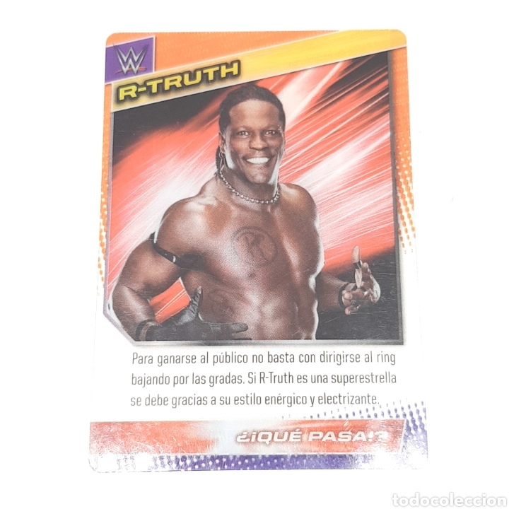 Coleccionismo deportivo: (C-25) CARTA WWE 2015 DE PANINI. N&deg;049 R-TRUTH