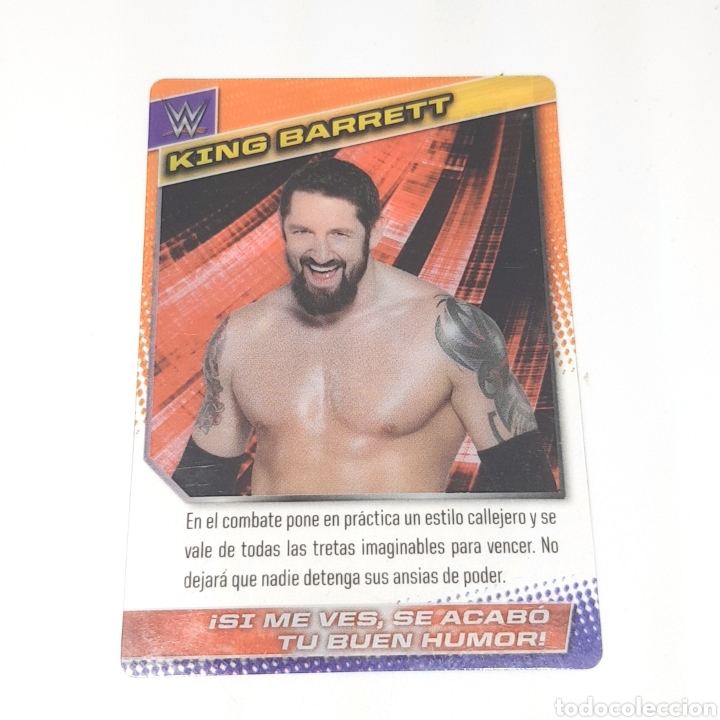 Coleccionismo deportivo: (C-25) CARTA WWE 2015 DE PANINI. N&deg;058 KING BARRETT