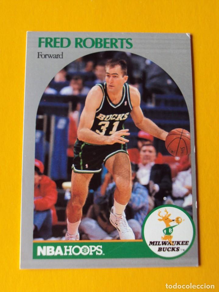 Coleccionismo deportivo: FRED ROBERTS 181 NBA HOOPS 1990 MILWAUKEE BUCKS 90 TRADING CARD 91
