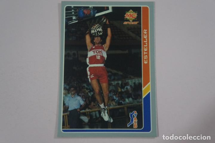 Colecionismo desportivo: CROMO CARD DE BALONCESTO ESTELLER DEL BASQUET MANRESA N&ordm; 97 LIGA ACB 95 DE MUNDICROMO SPORT