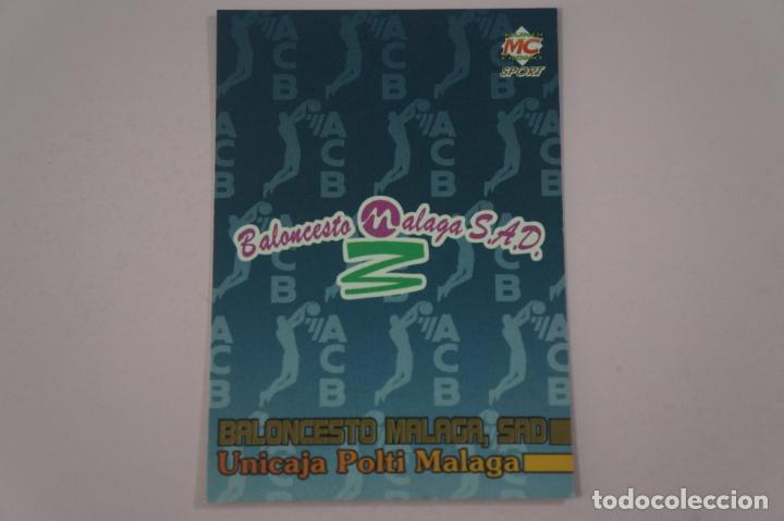 Collezionismo sportivo: CROMO CARD DE BALONCESTO ESCUDO DEL UNICAJA N&ordm; 14 LIGA ACB 96 DE MUNDICROMO SPORT