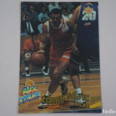 Coleccionismo deportivo: CROMO CARD DE BALONCESTO ZORAN SAVIC JUGADAS ALL STARS Nº 211 LIGA ACB 96 MUNDICROMO SPORT