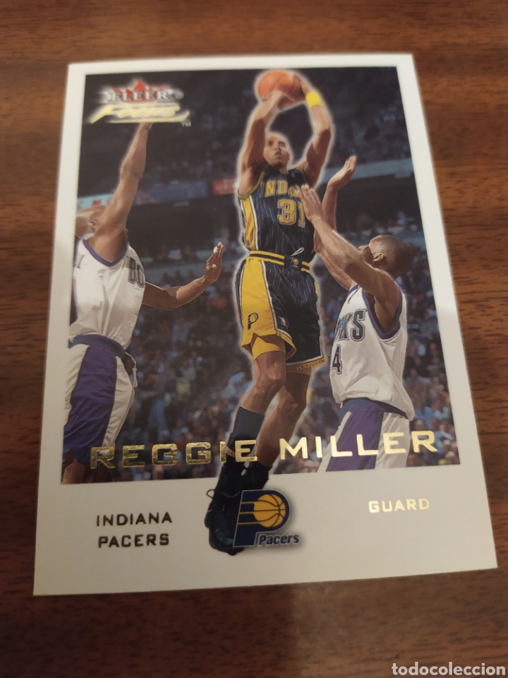 reggie miller 43 nba fleer focus 200001 indian Comprar