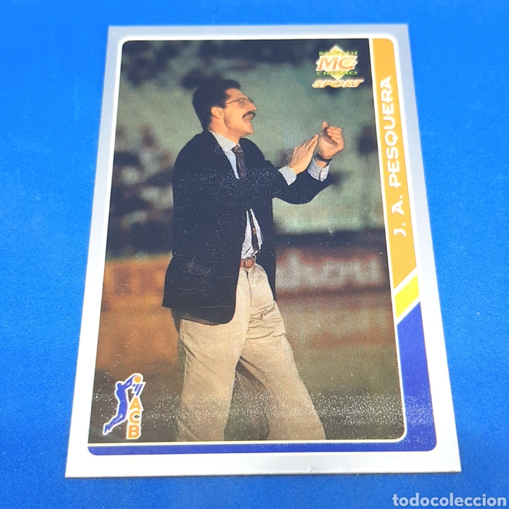 Colecionismo desportivo: (C.31) MUNDICROMO LIGA ACB 1994-1995 - (C.D.B. SEVILLA) N&deg;83 J.A. PESQUERA