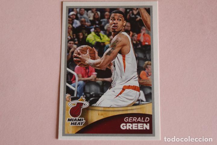 Collezionismo sportivo: CROMO DE BALONCESTO GREEN DEL MIAMI HEAT SIN PEGAR N&ordm; 176 LIGA NBA 2015-2016/15-16 PANINI