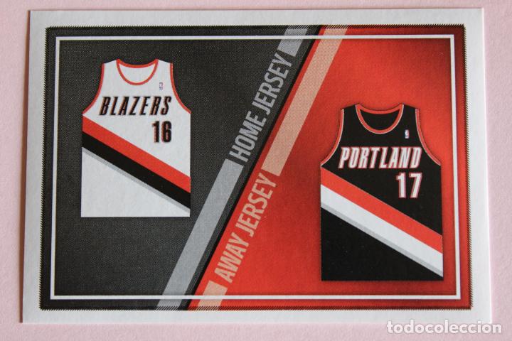 Collezionismo sportivo: CROMO BALONCESTO EQUIPACION PORTLAND TRAIL BLAZERS SIN PEGAR N&ordm; 292 LIGA NBA 2016-2017/16-17 PANINI