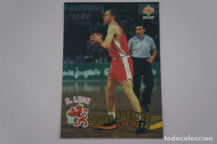 Coleccionismo deportivo: CROMO CARD DE BALONCESTO OLIVER FUENTES DEL B. LEON N&ordm; 88 LIGA ACB 96 DE MUNDICROMO SPORT