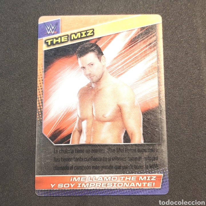 Coleccionismo deportivo: (C-32) CARTA PLASTICO PANINI 2015. WWE N&deg;037 THE MIZ