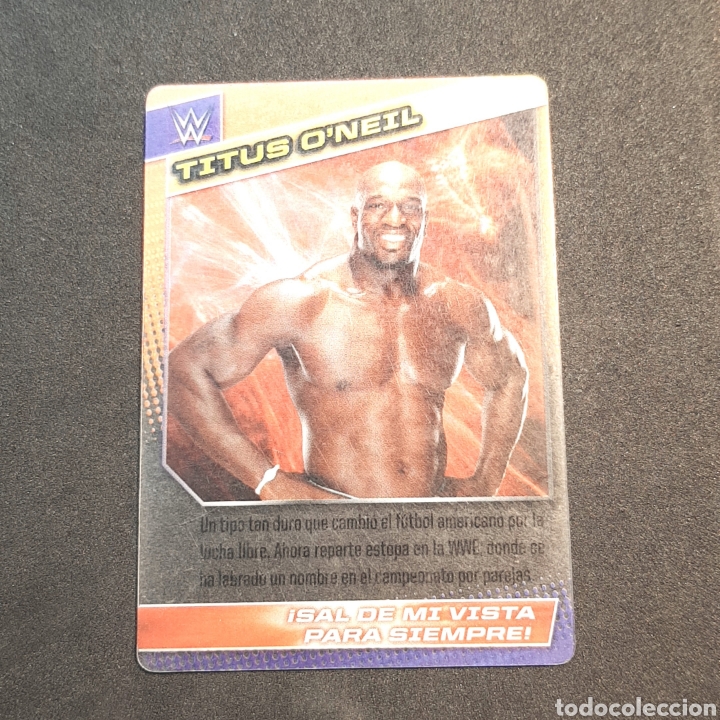 Coleccionismo deportivo: (C-32) CARTA PLASTICO PANINI 2015. WWE N&deg;076 TITUS O'NEIL