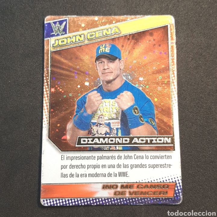 Colecionismo desportivo: (C-32) CARTA PLASTICO PANINI 2015. WWE N&deg;014 JOHN CENA / DIAMOND ACTION