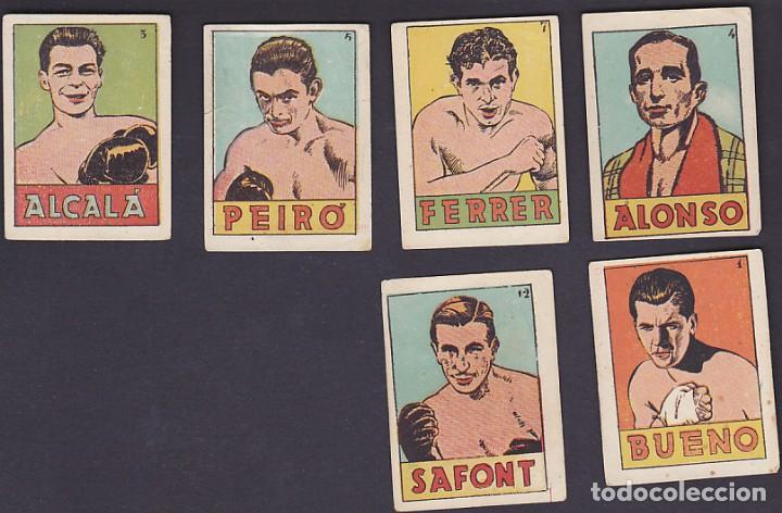 Coleccionismo deportivo: CROMOS BOXEO EDITORIAL EDITORIAL BRUGUERA 1942 4 EUROS UNIDAD