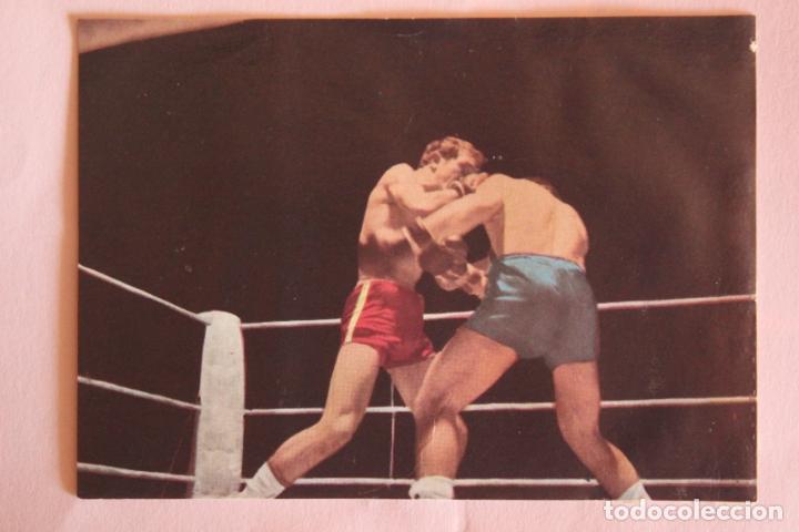 Coleccionismo deportivo: CROMO DE BOXEO CUERPO A CUERPO DESPEGADO N&ordm; 112 A&Ntilde;O 1968 DE ALBUM JUEGOS OLIMPICOS DE DIDEC