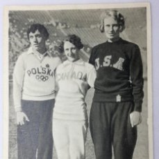 Coleccionismo deportivo: FOTO CROMO OLIMPIADA DE LOS ÁNGELES. 1932. Nº 73. ATLETISMO. USA. CANADÁ. POLONIA. Lote 204506235