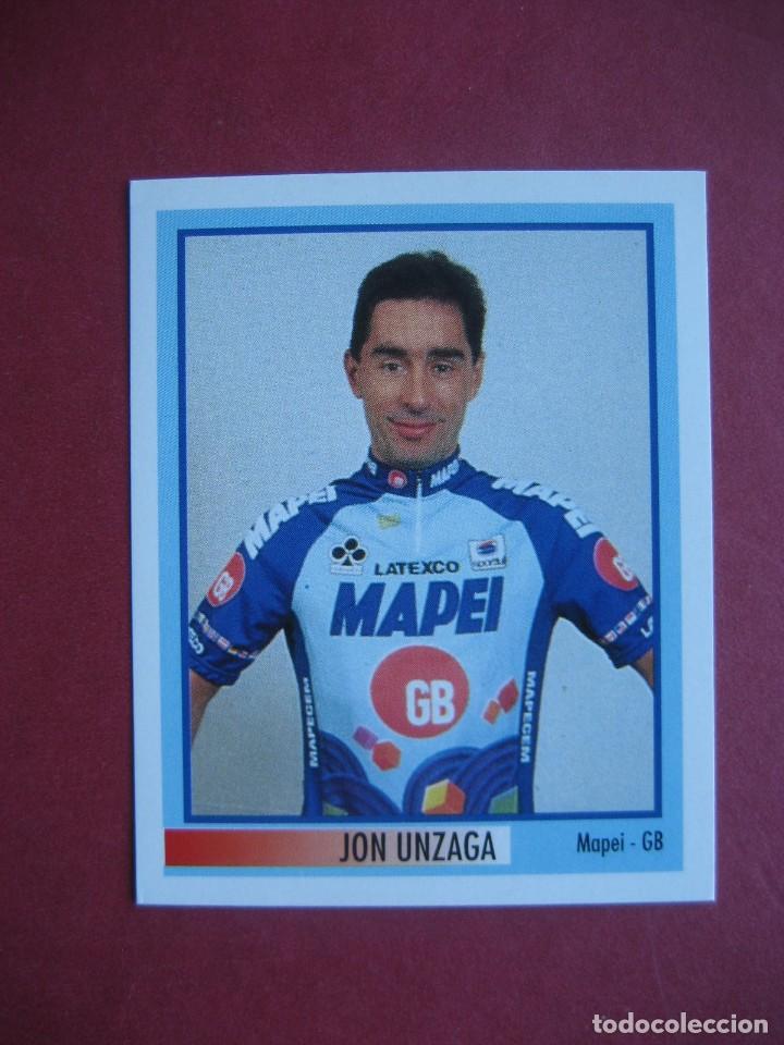 Coleccionismo deportivo: CICLISMO: CROMO CICLISTA JON UNZAGA - MAPEI GB - GIRO ITALIA 1995 - NUEVO