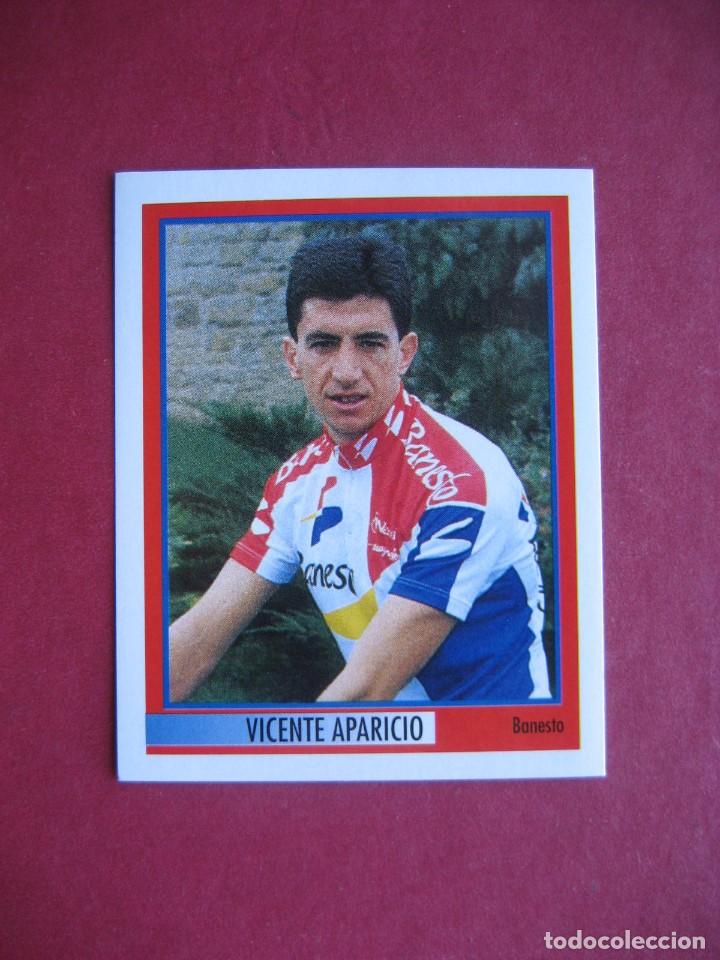 Coleccionismo deportivo: CICLISMO: CROMO CICLISTA VICENTE APARICIO - BANESTO - GIRO ITALIA 1995 - NUEVO