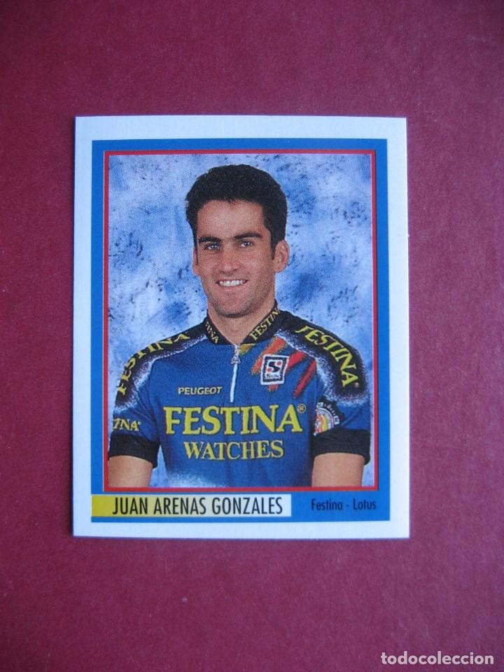 Coleccionismo deportivo: CICLISMO: JUAN ARENAS GONZALEZ - FESTINA LOTUS - GIRO ITALIA 1995 - CROMO CICLISTA NUEVO