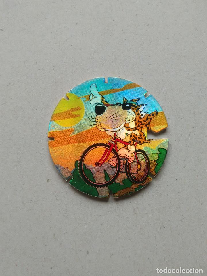 Coleccionismo deportivo: N&ordm; 30 CICLISMO - SUPER TAZO FLASH SPORT & CHESTER TAZOS DE CHEETOS MATUTANO (A&Ntilde;OS 90)