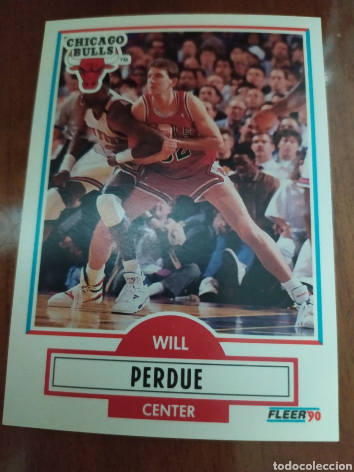 Sammelleidenschaft Sport: Will Perdue 29 NBA Fleer 90 1990-91 Chicago Bulls