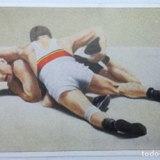 Coleccionismo deportivo: FOTO CROMO OLIMPIADA DE LOS ÁNGELES. 1932. Nº 160. LUCHA GRECORROMANA. DINAMARCA, FÖLDEAK, JENSEN. Lote 205820113