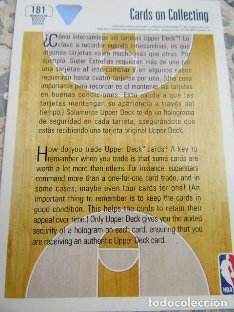 Coleccionismo deportivo: Card de Michael Jordan - Foto 2