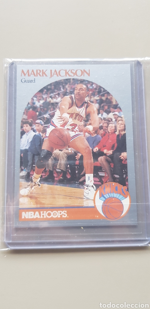 CROMO DIFICIL MARK JACKSON NBA HOOPS 90 91 1990 1991 HERMANOS MENENDEZ (Coleccionismo Deportivo - Cromos otros Deportes)
