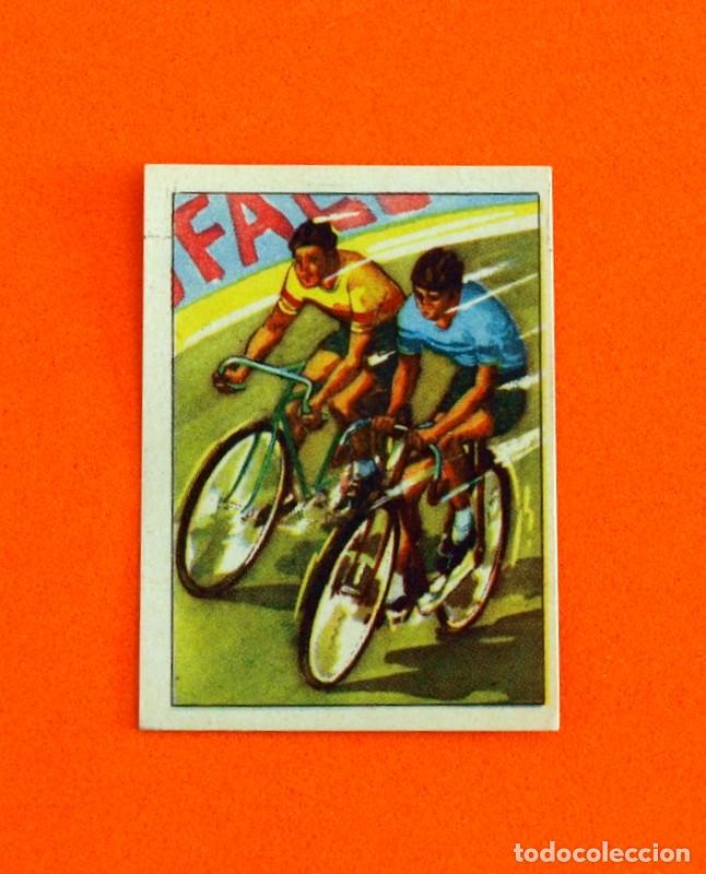 Coleccionismo deportivo: CROMO DE COLECCION RECREO LOS DEPORTES - N&ordm; 5 CICLISMO - EDITORIAL MOVAL A&Ntilde;OS 50 -