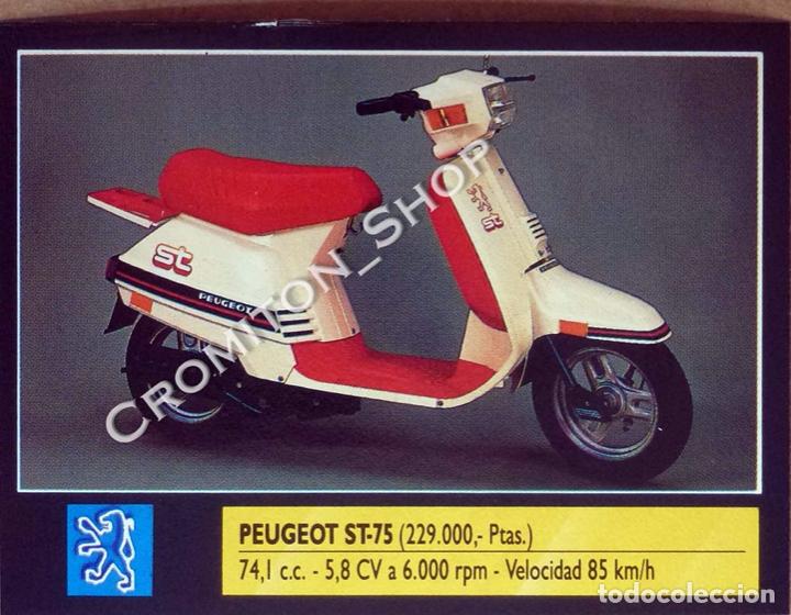 Coleccionismo deportivo: N&ordm; 144 PEUGEOT ST-75 - SUPER MOTO EDICIONES ESTE MOTOR 16 1990 SUPERMOTO