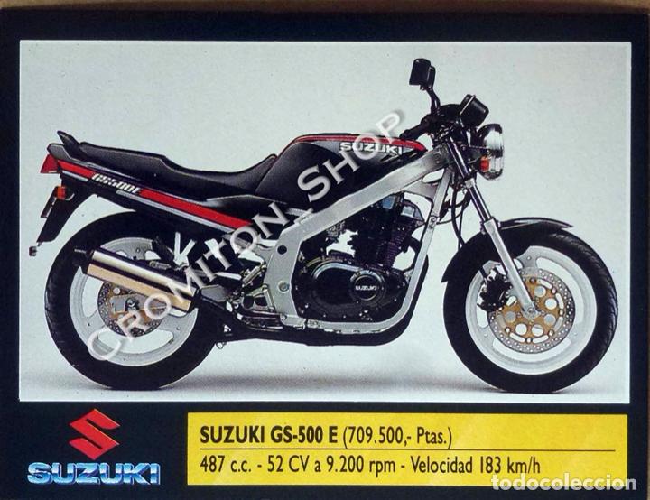 Coleccionismo deportivo: N&ordm; 24 SUSUKI GS-500 E - SUPER MOTO EDICIONES ESTE MOTOR 16 1990 SUPERMOTO