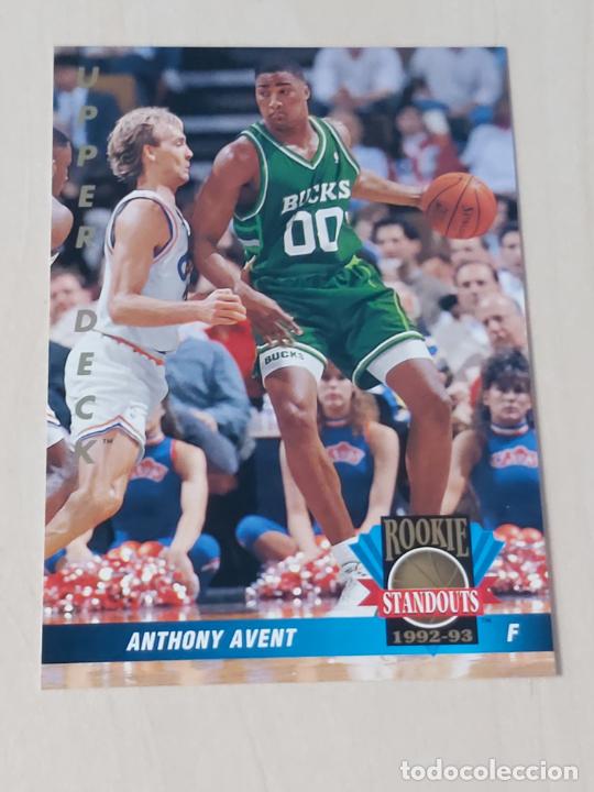 Collezionismo sportivo: NBA UPPER DECK 92/93 CROMO FICHA N&ordm; 64 ANTHONY AVENT